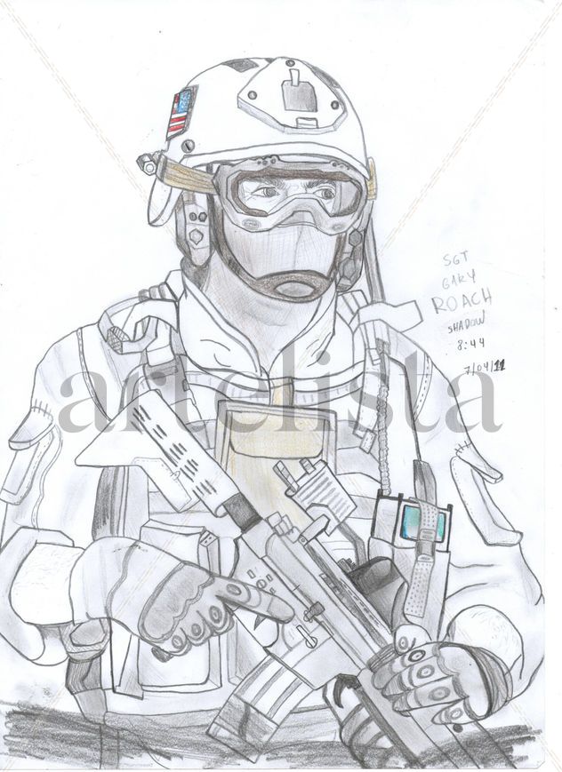 Sargento Gary Roach CALL OF DUTY