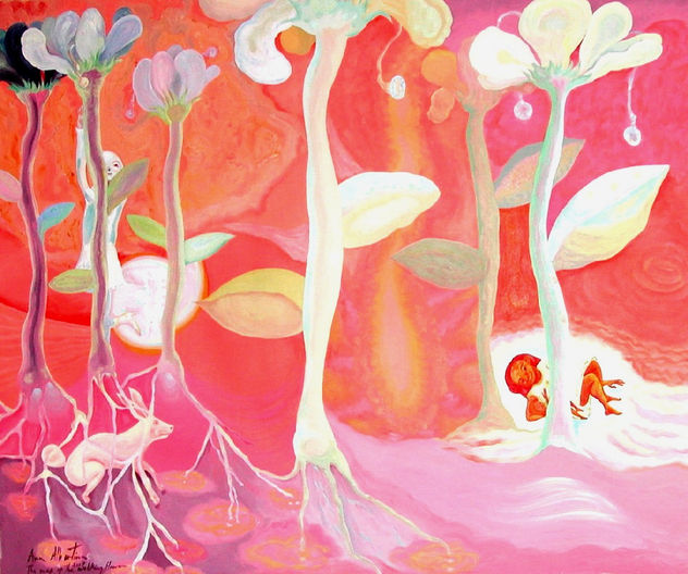 El mapa de las flores caminantes