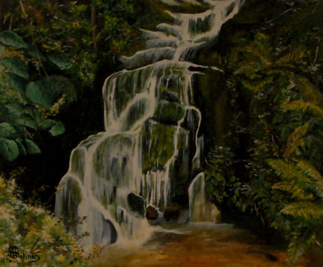 Lagrimas de agua Acrílico Lienzo Paisaje