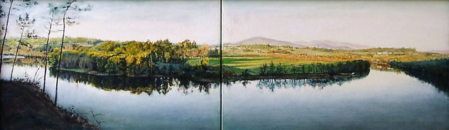 díptico, paisagem do cávado