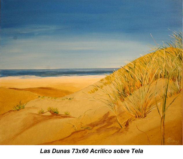 Las Dunas Acrylic Canvas Landscaping