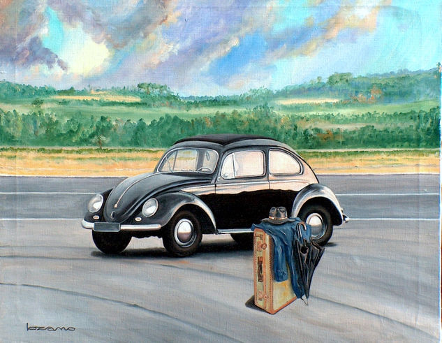 Escarabajo Oil Canvas Landscaping