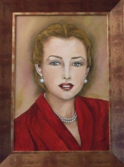 Mi madre Oil Canvas Portrait