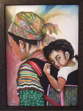 Juntas Oil Canvas Portrait