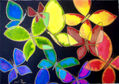 mariposas multicolores - vendido