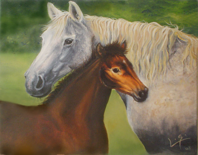 AMoR Oil Canvas Animals