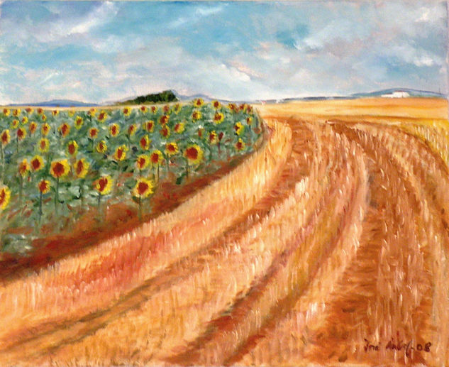 EL SECANO Oil Canvas Landscaping