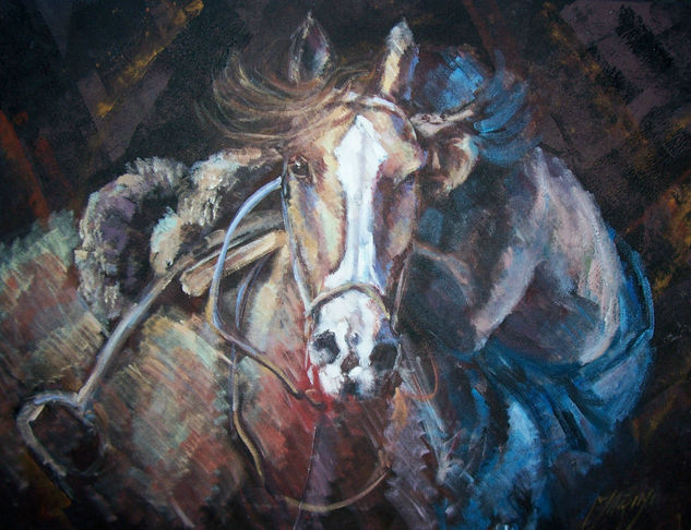 gaucho argentino Acrylic Canvas Others