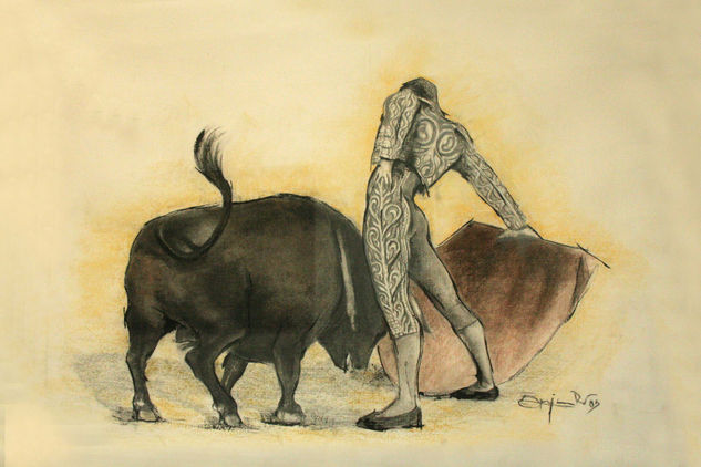 Tauromaquia 1 Mixed Media