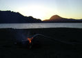 atardecer en Lago Chapo