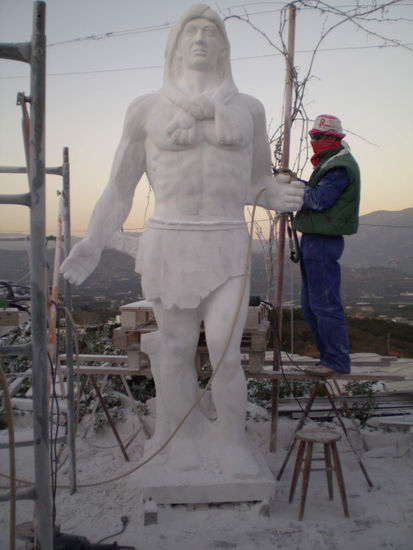 HERCULES Marble Figurative