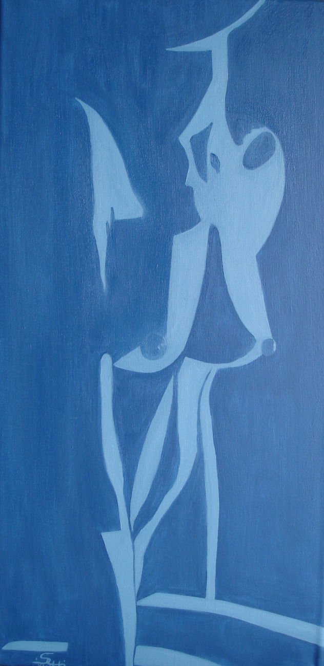 desnudo azul/celeste