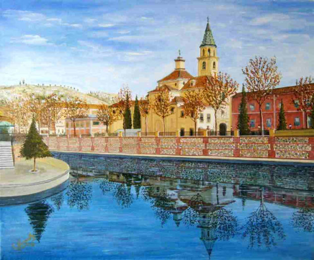 Escolapios de Granada Oil Canvas