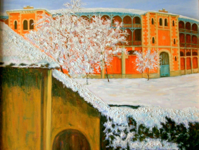 salamanca Oil Canvas Landscaping