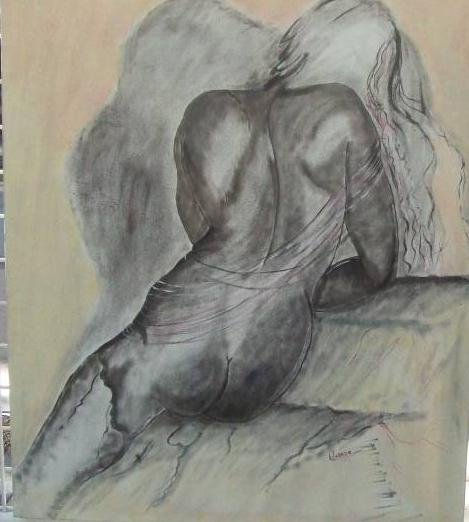 mujer de espaldas