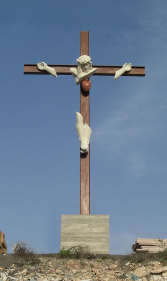 el corazón de Cristo Piedra Figurativa