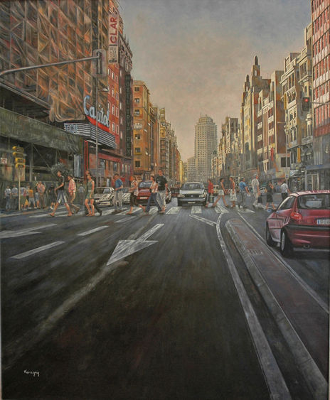 Agosto en la Gran Vía