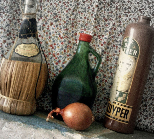 bodegón con cebolla Still lifes Color (Digital)