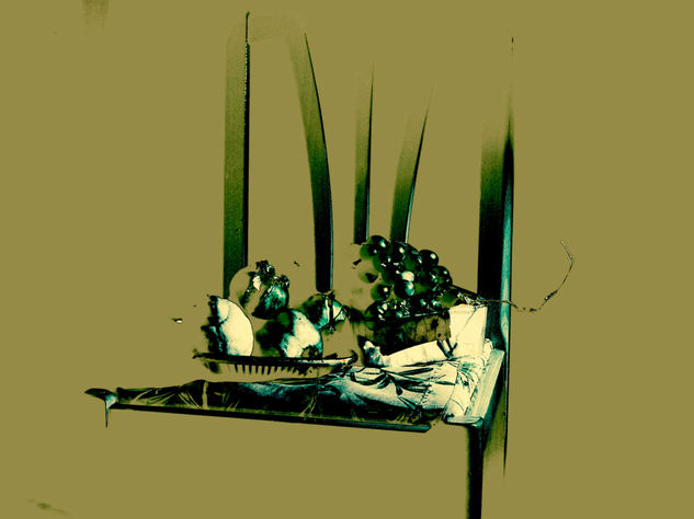 bodegón sobre una silla Still lifes Color (Digital)