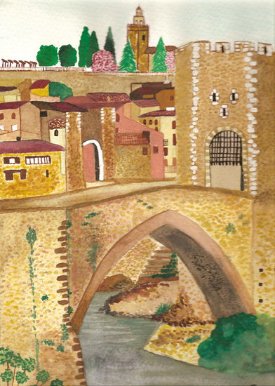 Besalú Watercolour Paper Landscaping