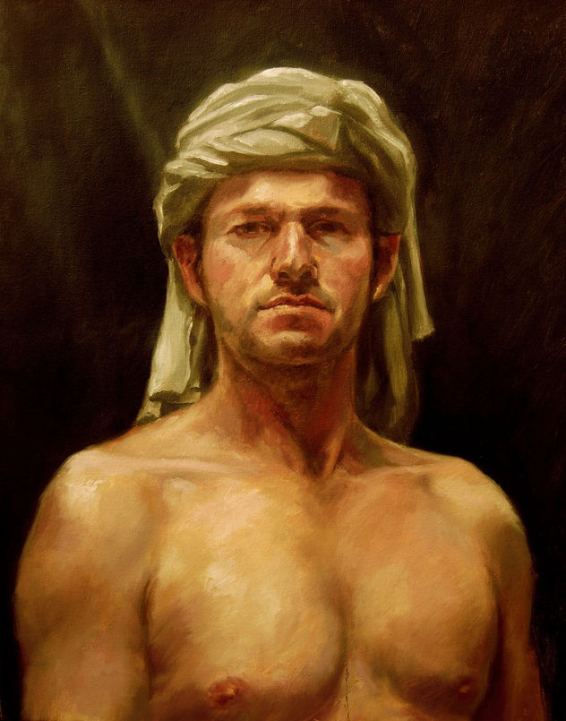 autorretrato sin camisa