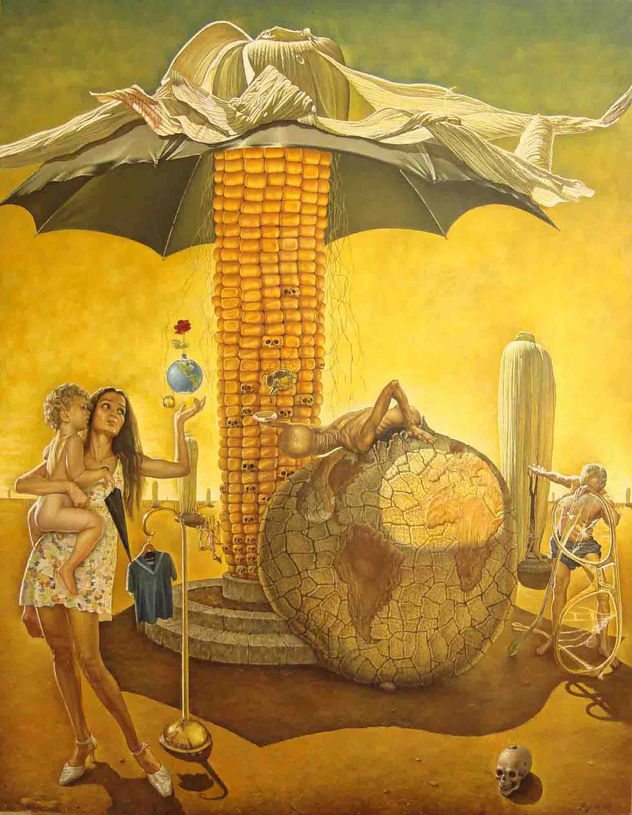 In the planet of the corns,is speaking more about Earth