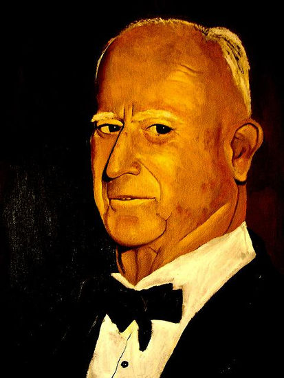 Don Eloy Óleo Lienzo Retrato