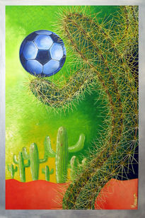 Cactus y balon