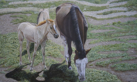 Pintura Realista - Caballos