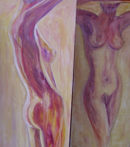 en femenino 1/3 Oil Canvas Figure Painting