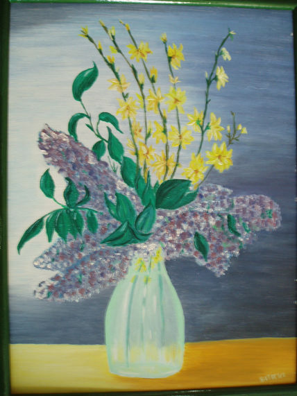 Lilas y flores del...