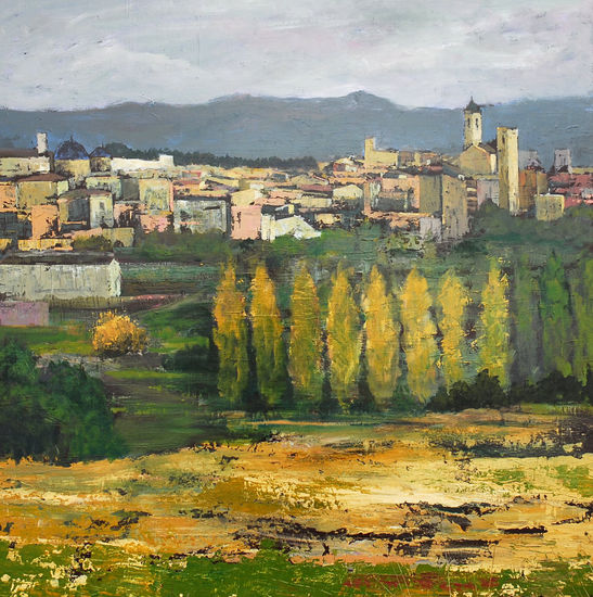 requena Oil Canvas Landscaping