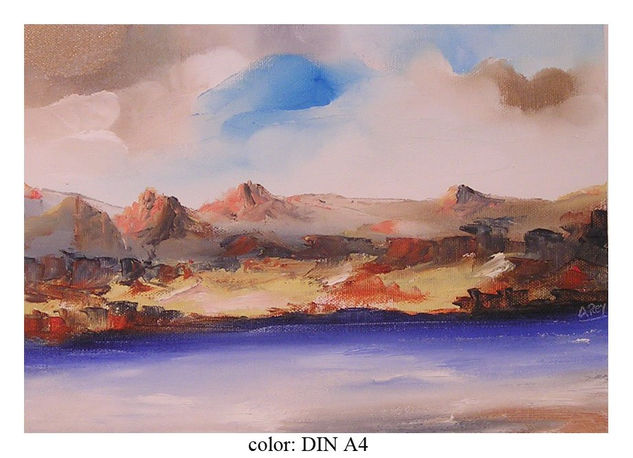 sin titulo Oil Canvas Landscaping