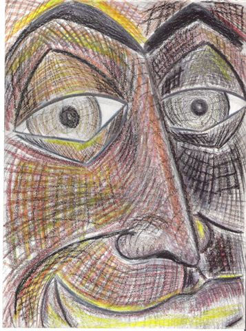 série ROSTROS /PAPEL. Nº 1