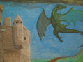 dragon de pared