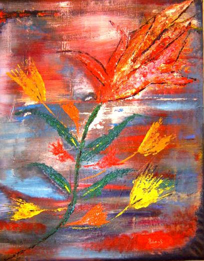 Flor Andina Oil Canvas Others