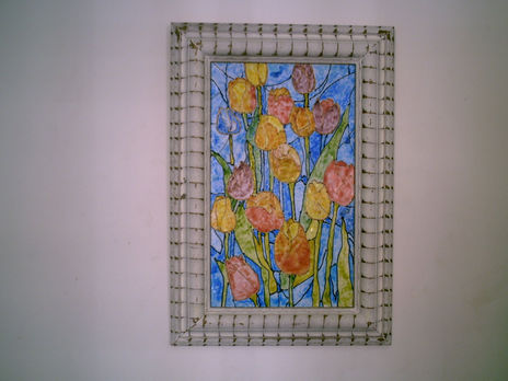 Tulipanes en el...