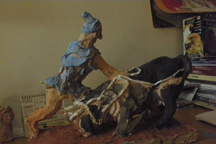 Teseo y minutauro