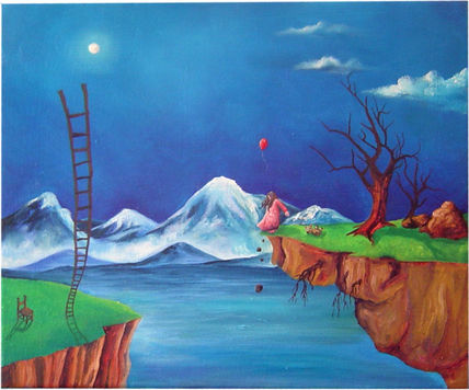 Escalera a la luna