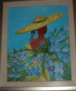 mujer Oil Canvas Landscaping