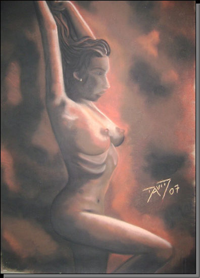 La Espera Pastel Papel Desnudos