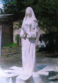 Virgen iluminada