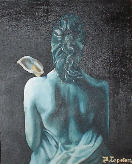 SEDUCCIÓN Oil Canvas Figure Painting