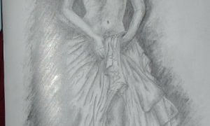 Dibujos A Làpiz(Negro)de 30cmx60cm(aproximadamente)
