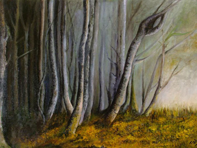 Bosque embrujado Oil Canvas