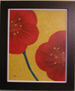 amapolas enmarcadas