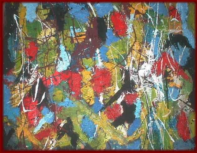 Serie Abstractos Óleo Lienzo Otros