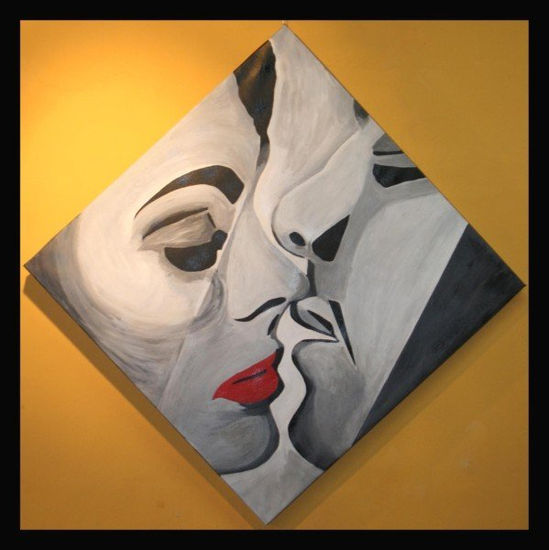 el beso Acrylic Canvas Others