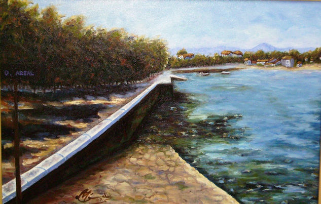 ´Ria O´Areal  2º Oil Canvas Landscaping