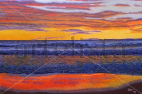 Poniente Oil Canvas Landscaping